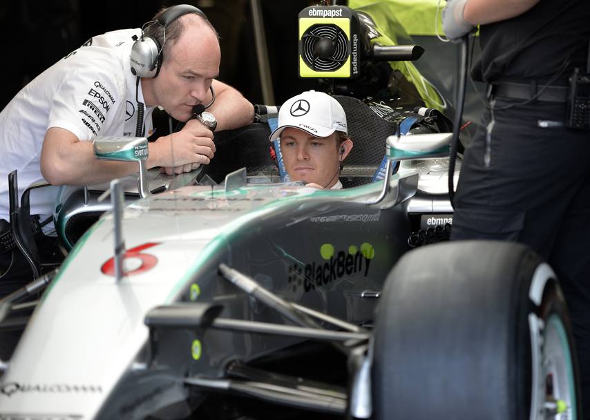 Dopo un venerd da leader, Rosberg si  accodato al compagno in qualifica. Ap